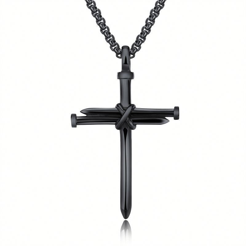 Steel Gold Black Color Fashion Mens Iron Nail For Men