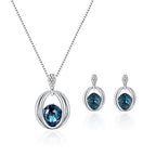 Crystal Diamond Pendant Necklace Jewelry