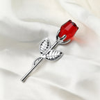Crystal Metal Rose Valentine's Day Small Gift
