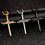 Steel Gold Black Color Fashion Mens Iron Nail For Men